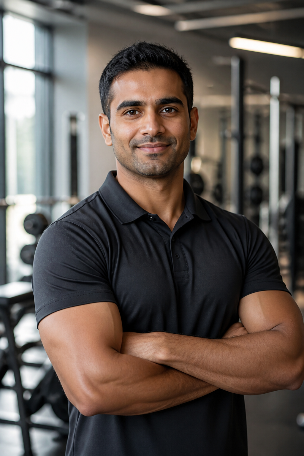 Portrait of strength coach Arjun Reddy